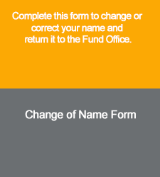 Change of Name Form Link