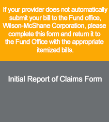 Initial Report of Claims Form Link