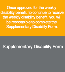 Supplementary Disability Claim Form Link